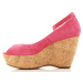 Růžové kožené sandály - HOGAN