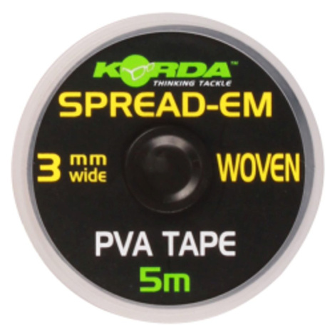 Korda PVA páska Spread-Em PVA Tape 3mm 5m