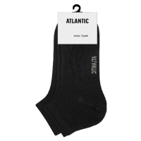 Dámské kotníkové ponožky Atlantic 3 pack černé