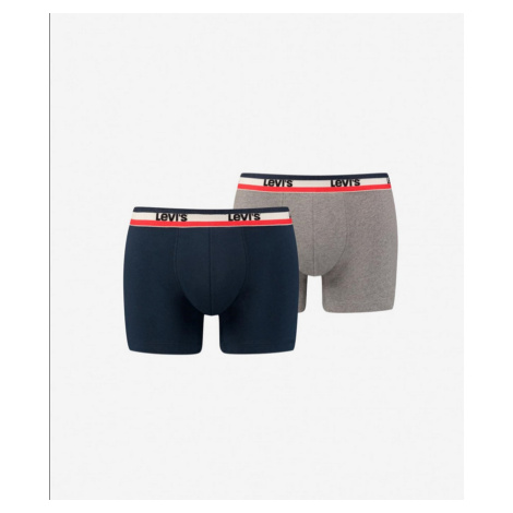 2PACK pánské boxerky Levis vícebarevné Levi´s