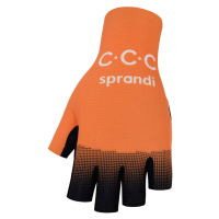 BONAVELO Cyklistické rukavice krátkoprsté - CCC 2020 - oranžová