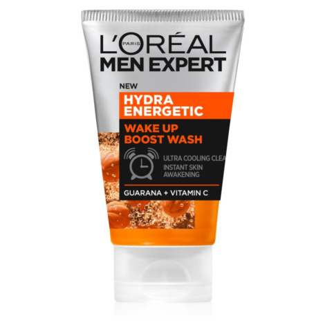 L’Oréal Paris Men Expert Wake Up Boost čisticí gel na obličej pro muže 100 ml