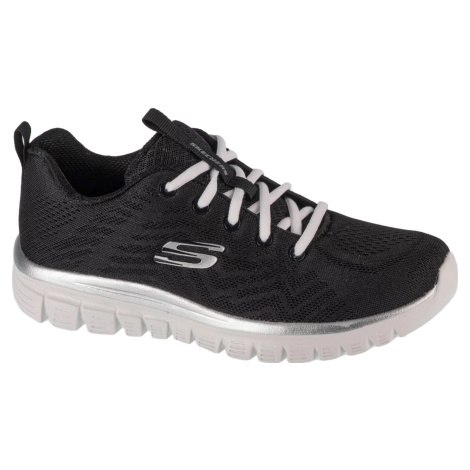 ČERNÉ DÁMSKÉ TENISKY SKECHERS GRACEFUL - GET CONNECTED Černá