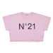 Tričko no21 t-shirt antique lilac pink