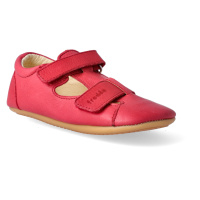 Barefoot dětské sandály Froddo - Prewalkers Red červené
