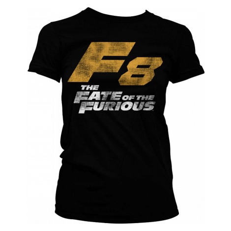 Fast &amp; Furious tričko, F8 Distressed Logo Girly, dámské HYBRIS