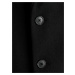 Černý kabát s příměsí vlny Jack & Jones Moulder