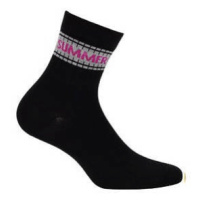 Gatta G44.01N Cottoline girls' socks patterned 33-38 black 358