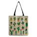 Plátěná taška přes rameno Kaktusky