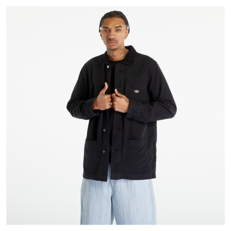 Dickies Duck Canvas Unlined Chore Coat Stone Washed Black