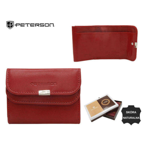 Malá dámská peněženka z pravé kůže - PETERSON Factory Price