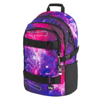 BAAGL SKATE BACKPACK GALAXY Školní batoh, fialová, velikost