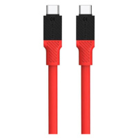 Kabel Fat Man Cable Tactical®, USB-C/USB-C – Červená