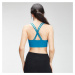 MP Women's Chalk Graphic Sports Bra - Aqua