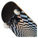 Skateboard ROCKET Prism Foil Silver 7.75 IN