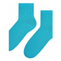 Dámské ponožky Steven 037 tmavě tyrkysové | tyrkysová