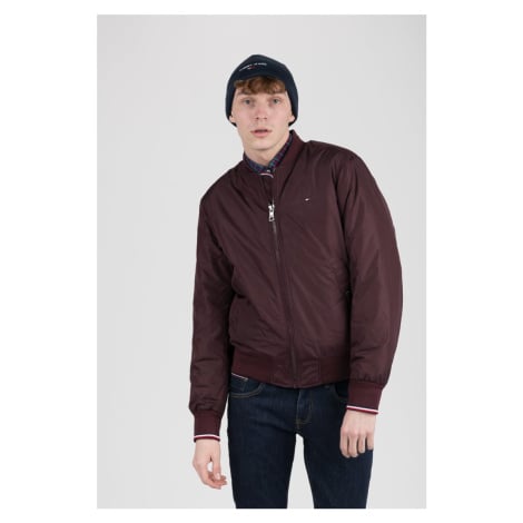 Tommy Hilfiger Jacket - PADDED BOMBER burgundy