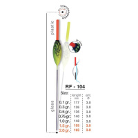 Rizov Splávek RF-104 - 2g