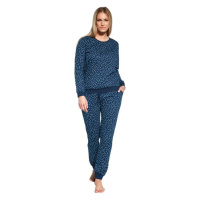 Dámské pyžamo CORNETTE 163/355 Kelly | tmavě modrá