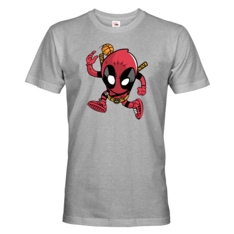 Pánské tričko Deadpool basketbal- tričko pro milovníky humoru a filmů BezvaTriko
