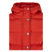Dívčí zimní bunda Urban Classics Puffer - červená