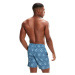 Speedo PRINTED LEISURE 18 WATERSHORT Pánské koupací kraťasy, modrá, velikost