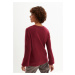 BONPRIX vlněný svetr s podílem kašmíru Barva: Červená, Mezinárodní