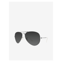 Pánské sluneční brýle s obroučkami ve stříbrné barvě VANS