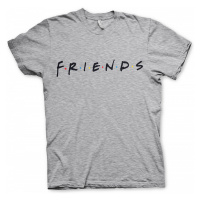 Friends tričko, Friends Logo Heather Grey, pánské