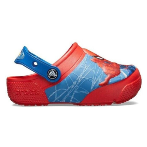 Crocs Baby Funlab Spiderman - Flame Červená