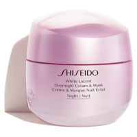 Shiseido White Lucent Overnight Cream & Mask noční hydratační krém a maska proti pigmentovým skv