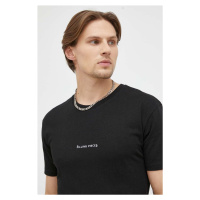 Bavlněné tričko Filling Pieces Core Slim Fit černá barva, s potiskem, 6813681861