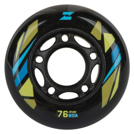 Zealot 76-80A WHEELS 4PACK Sada in-line koleček, černá, velikost