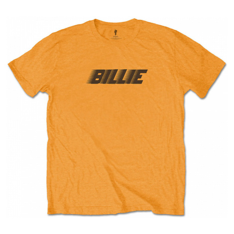 Billie Eilish tričko, Racer Logo &amp; Blohsh Orange BP, pánské RockOff