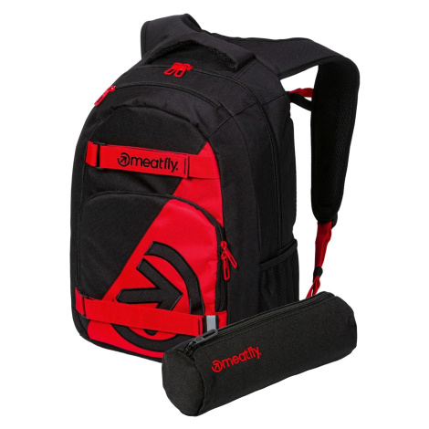 Meatfly batoh Exile Red/Black 24 L + PENÁL ZDARMA | Černá