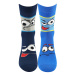 Chlapecké ponožky Boma - Tlamik, tmavě modrá, modrá Barva: Modrá