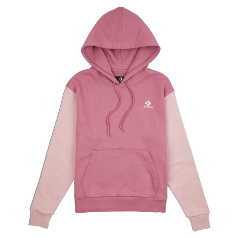 converse COLORBLOCKED FRENCH TERRY HOODIE Dámská mikina US 10023504-A01