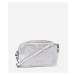 Crossbody karl lagerfeld k/skuare camerabag grainy silver