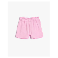 Koton Shorts Basic with Elastic Waist, Cotton