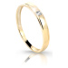 Cutie Diamonds Prsten ze žlutého zlata s briliantem DZ6707-1617-00-X-1