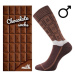 Lonka Chocolate Unisex trendy ponožky BM000002210200100015 Milk pánské