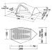 Ultralehký stan Robens Challenger 2 Barva: zelená
