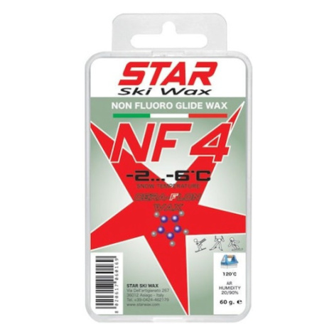 Star Ski Wax Vosky bez obsahu fluoru NF4 Cera Flon wax 60g