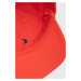 Bavlněná čepice Polo Ralph Lauren červená barva, s aplikací