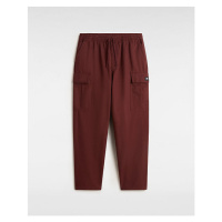 VANS Range Cargo Baggy Tapered Elastic Trousers Men Burgundy, Size