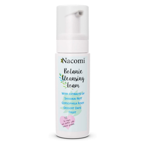 Nacomi - Botanická čisticí a odličovací pěna na obličej,  150 ml