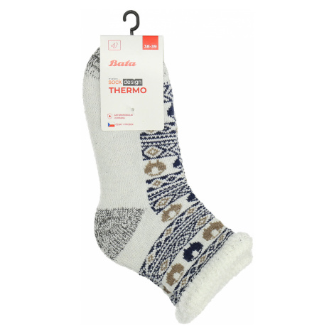 Dámské termo ponožky se vzorem