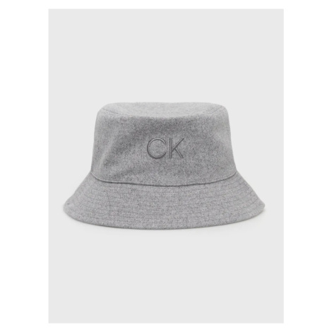 Calvin Klein dámský šedý klobouk