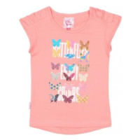 Miss Girly T-shirt manches courtes fille FAYWAY Růžová