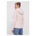 Péřová vesta Tommy Hilfiger růžová barva